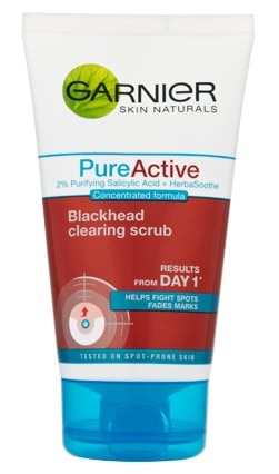 Garnier Pure Active Blackhead Clearing Scrub 150ml