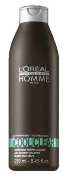 L'Or&eacute;al Professionnel Homme Cool Clear Anti-Dandruff Shampoo 250ml