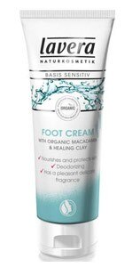 Lavera Basis Sensitiv Organic Foot Cream 75ml