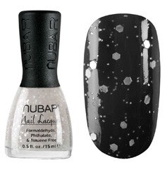 Nubar White Polka Dot Nail Lacquer 15ml