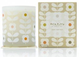 Orla Kiely Basil & Mint Scented Candle 200g