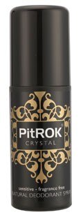 PitRok Crystal Natural Deodorant Spray - Fragrance Free 100ml