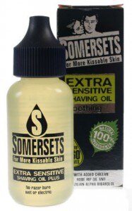 Somersets Natural Shaving Oil for Men - Extra Sensitive 35ml