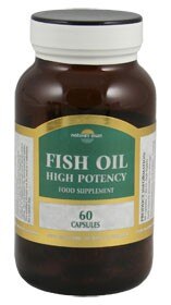 Nature's Own Fish Oil High Potency Food Supplement 1000mg 60 Capsules