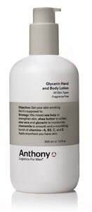 Anthony Logistics for Men Glycerin Hand & Body Lotion 355ml