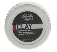 L'Or&eacute;al Professionnel Homme Strong Hold Matt Clay 50ml
