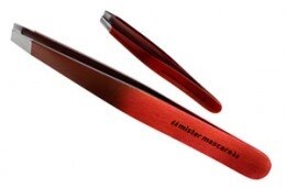 Mister Mascara Slant Tweezers with Mini Tweezers