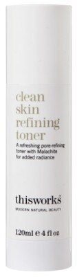 this works Clean Skin Refining Toner 120ml