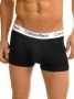 Calvin Klein Cotton Stretch Trunk Value Pack - Black