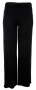 Calvin Klein Women's Essentials with Satin Trim PJ Pant - Black