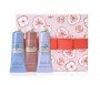 Crabtree & Evelyn Hand Therapy Floral Sampler Spring Set 3 x 25g