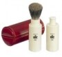Kent Mens Travel Shaving Brush - Pure Badger - SHAVE TR