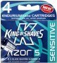 King of Shaves Azor 5 Endurium nano 5-Blade Cartridges