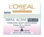 L'Or&eacute;al Paris Triple Active Night Hydrating Night Moisturiser - All Skin Types 50ml