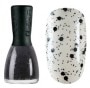 Nubar Black Polka Dot Nail Lacquer 15ml