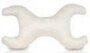 Save My Face - La Petite Satin Pillow - White
