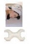Save My Face - La Petite Cotton Pillow - White