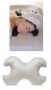 Save My Face - Le Grande Cotton Pillow - White