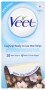 Veet EasyGrip Ready-to-Use Wax Strips x20 & Perfect Finish Wipes x4 - Sensitive Skin