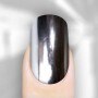 Rebel Nails Nail Wraps - Bright Mirror Silver for Fingers