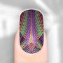 Rebel Nails Nail Wraps - Glittering Feather Spectacular for Fingers