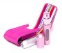 Travalo Classic Twin Pack Pink and Silver with Free Pink Carry Case