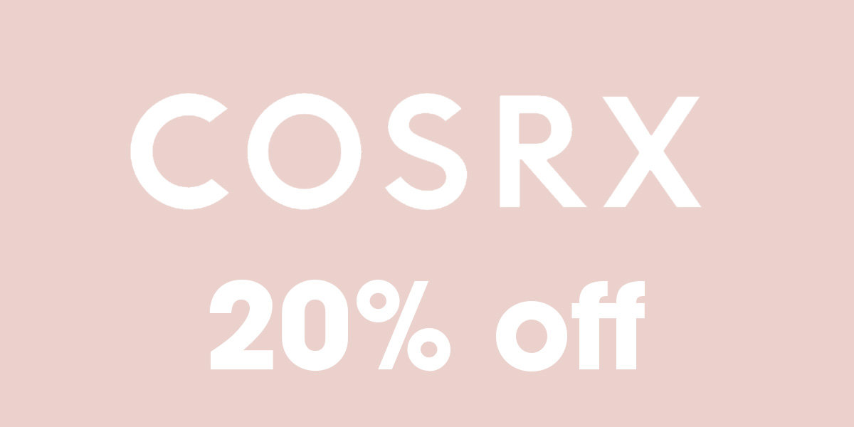 20% Off COSRX Skincare