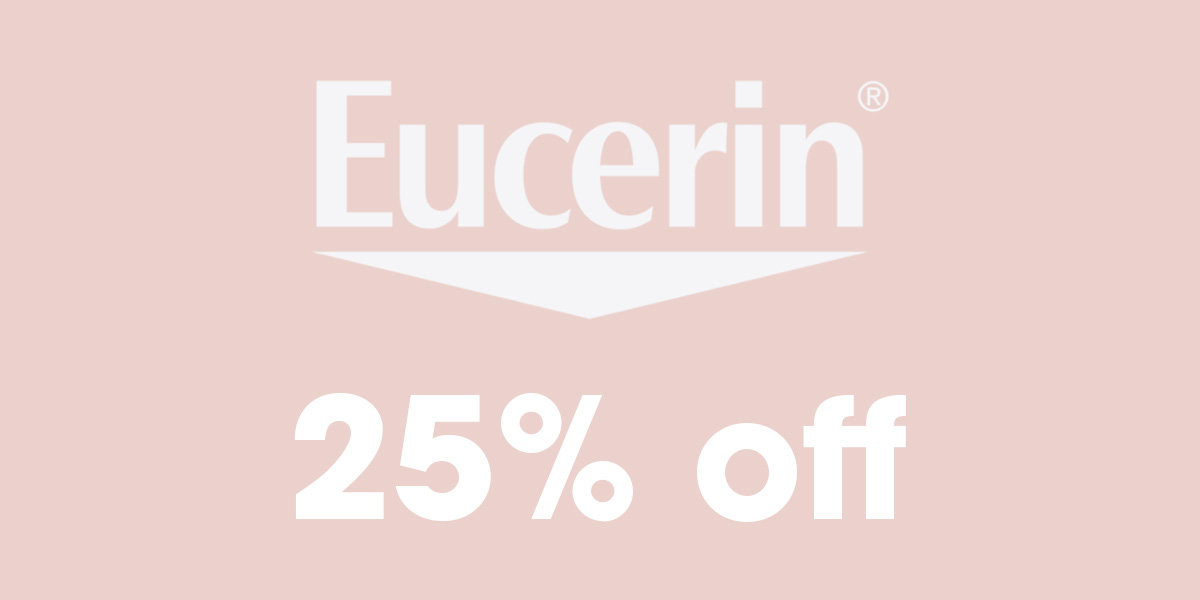 25% Off Eucerin
