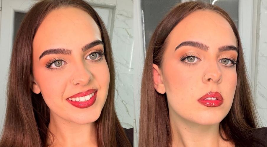 Holiday Copper Glow: Warm & Radiant Party Makeup Look