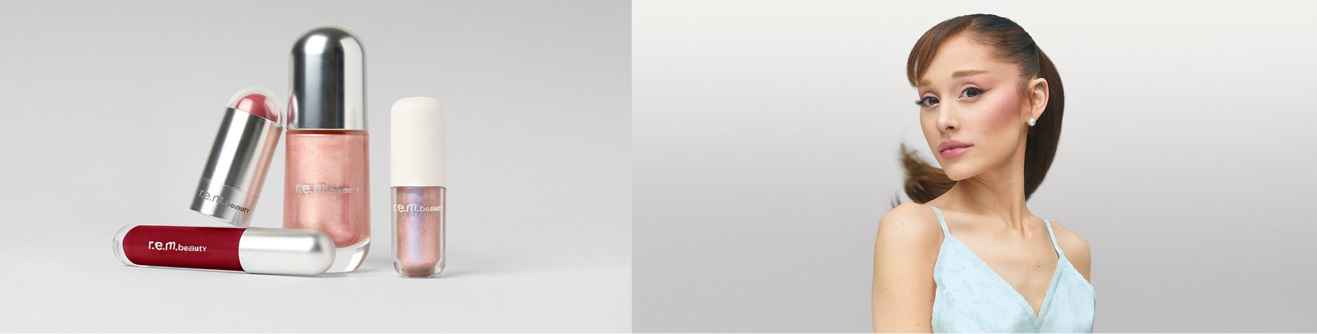 R.E.M Beauty by Ariana Grande Banner