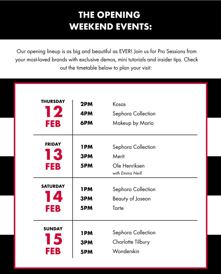 Cardiff opening schedule