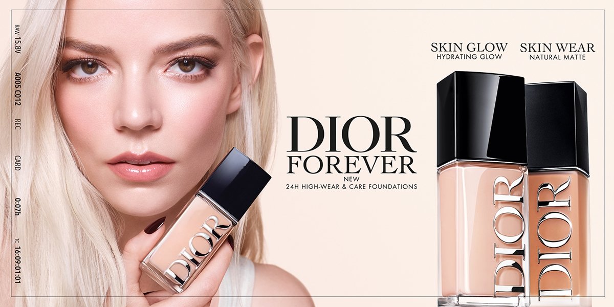 NEW DIOR FOREVER
SKIN GLOW & SKIN WEAR