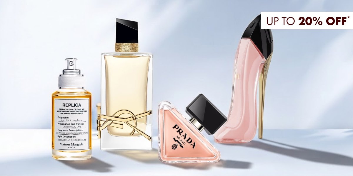 Up to 20% off Fragrance