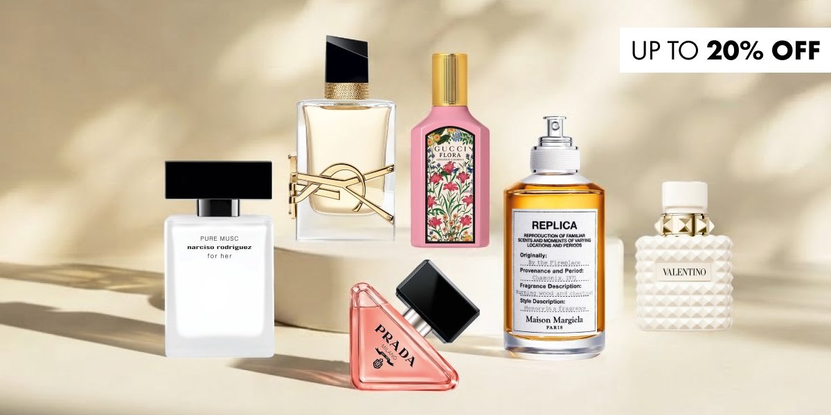  Up To 20% Off Fragrances*