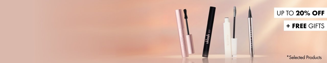 Up to 20% off Makeup 
 Banner