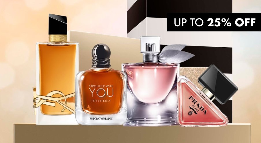 Up To 25% Off Fragrances