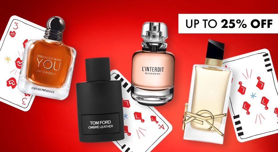 Up To 25% Off Fragrances