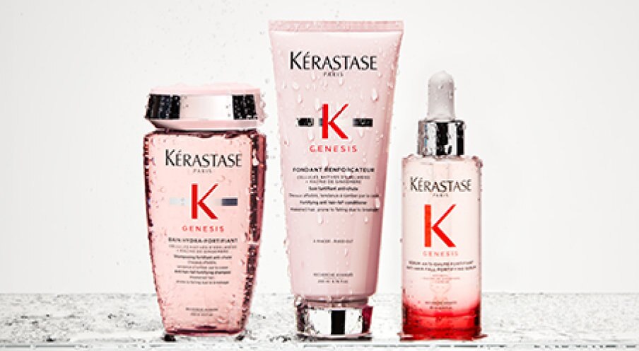 Kérastase Genesis シャンプー＆コンディショナーセット Kérastase Genesis Shampoo, Conditioner & Styling Routine