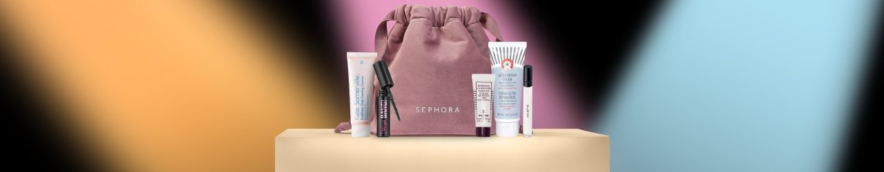 Season's Best Beauty Bag Banner