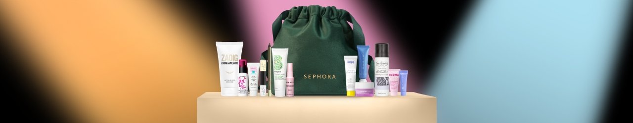 Glam-Ready Beauty Bag Banner