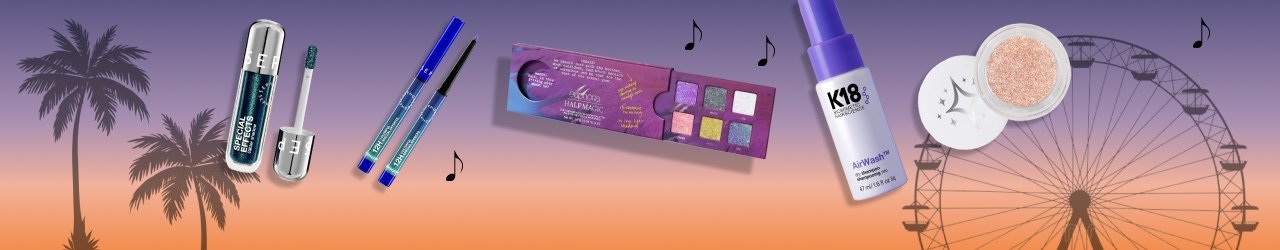 Summer Festival Beauty Essentials  Banner