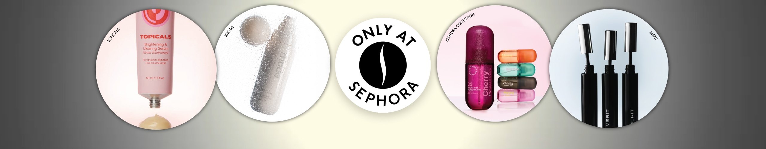 ONLY AT SEPHORA Banner