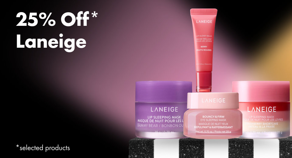 Get 25% off selected Laneige