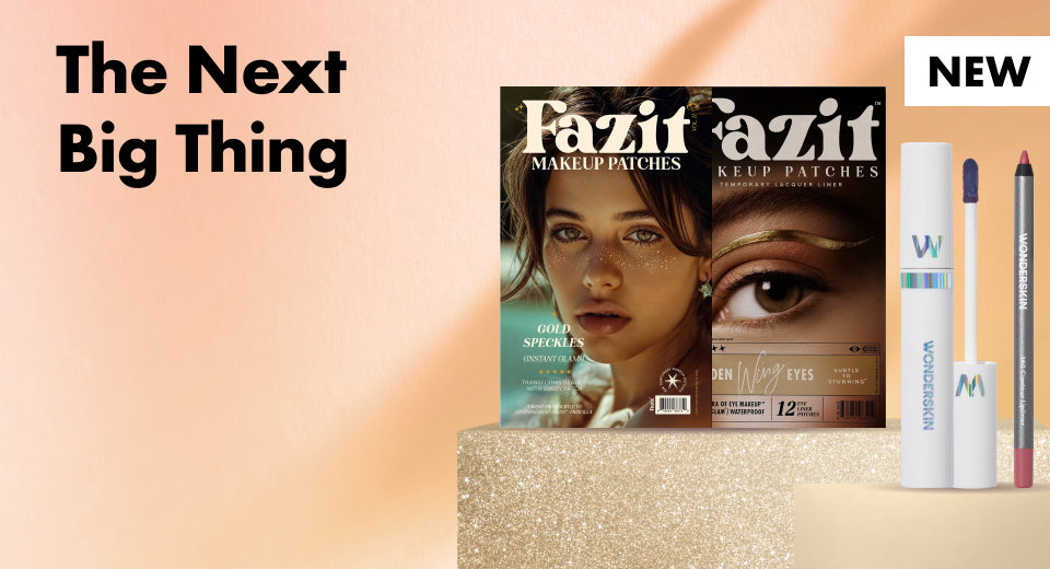 Two new launches, unlimited makeup possibilities. Uncover Fazit and Wonderskin. 	