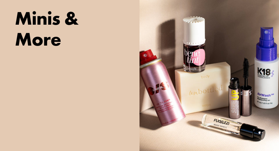 Glow on-the-go with these pocket sized products