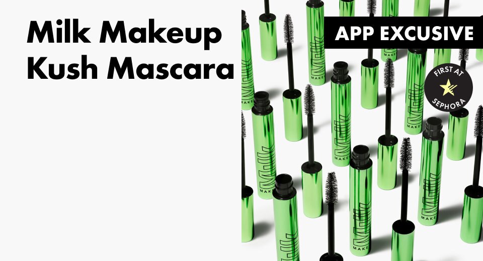 Lash-coating brush meets softening Cannabis Oil for a big volume hit