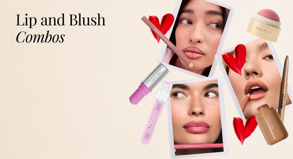 The perfect date? Us + these blush and lip duos. 