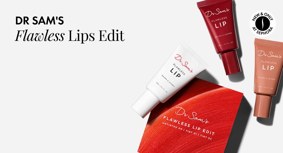 Tint, treat & transform lips with glossy barrier repair in three shades.