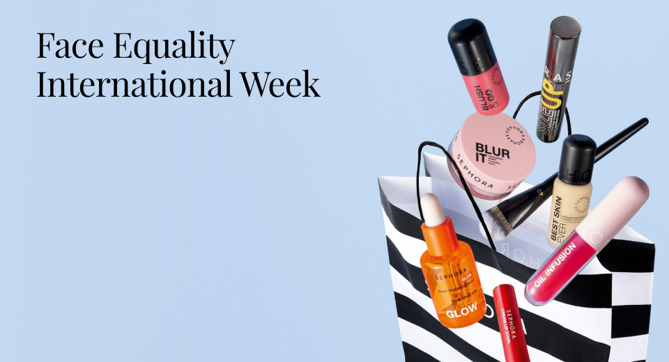 We're donating 15% of all full price Sephora Collection sales to Face Equality