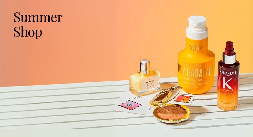 Sun-ready beauty that brings the vacation to you -  here comes Sephora summer.